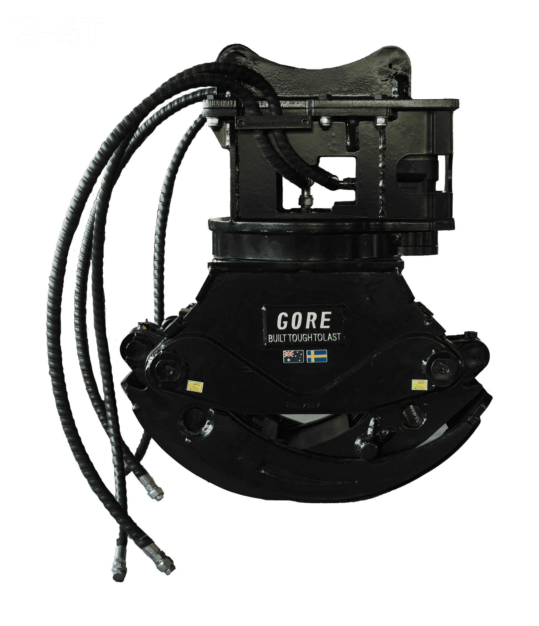 Rotating light wood grapple S40