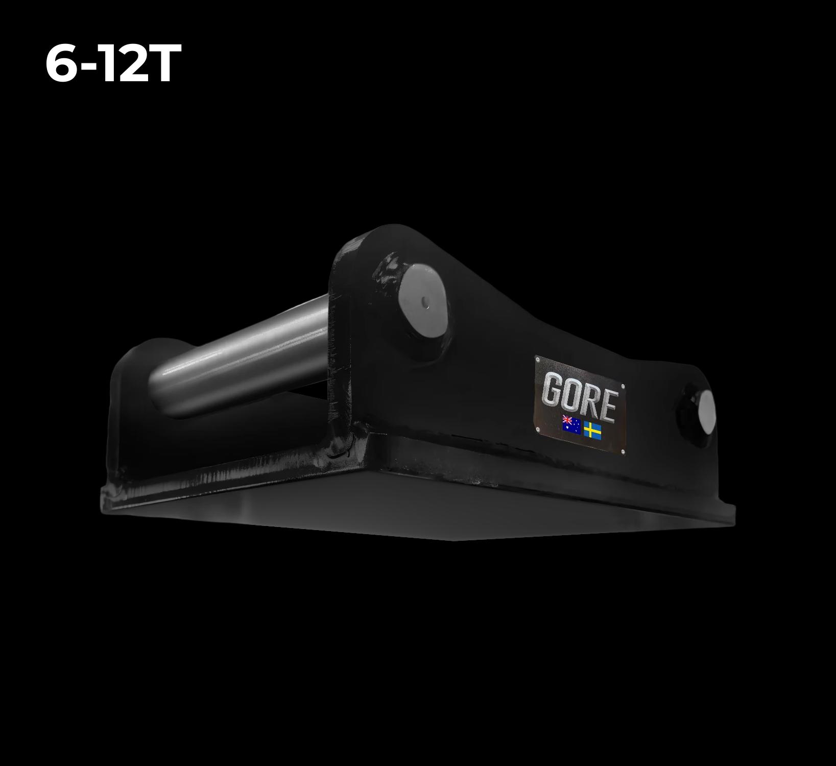 GORE Double Pin Hitch S50, attachment bracket for excavators, S50 hitch. GORE at Attachment Warehouse.