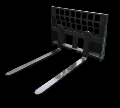 AWA Pallet Fork S45 5-12T, pallet forks for excavators, S45 hitch. AWA at Attachment Warehouse.