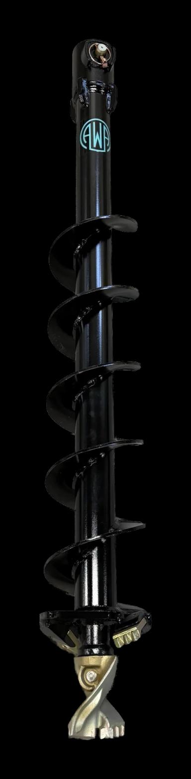 AWA Tungsten Earth Auger Ø 200 mm · S4, auger for excavators, S30 hitch. AWA at Attachment Warehouse.