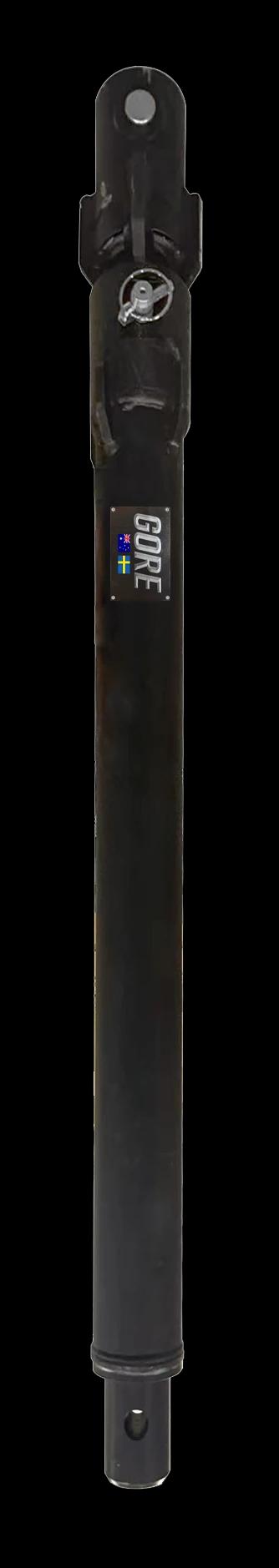 GORE Förlängningsaxel S4E-1000, jordborr till grävmaskin, fäste S30. GORE hos Attachment Warehouse.
