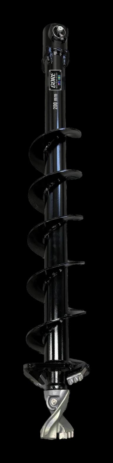 GORE Tungsten Earth Auger Ø 200 mm · S4, auger for excavators, S30 hitch. GORE at Attachment Warehouse.