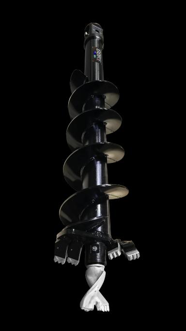 Tungsten Earth Auger S5-200 mm, auger for excavators, S45 hitch. GORE at Attachment Warehouse.