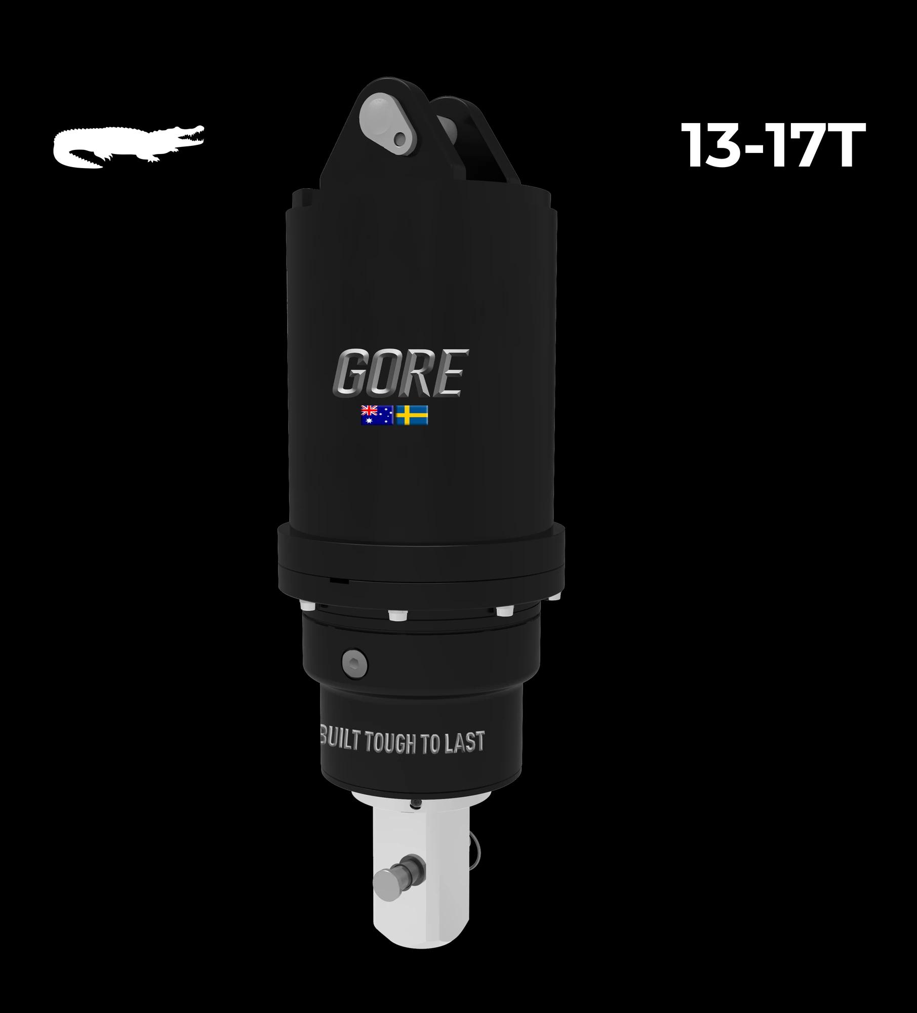 GORE Drivenhet För Jordborr G12000, jordborrsdrivenhet till grävmaskin, fäste S50. GORE hos Attachment Warehouse.