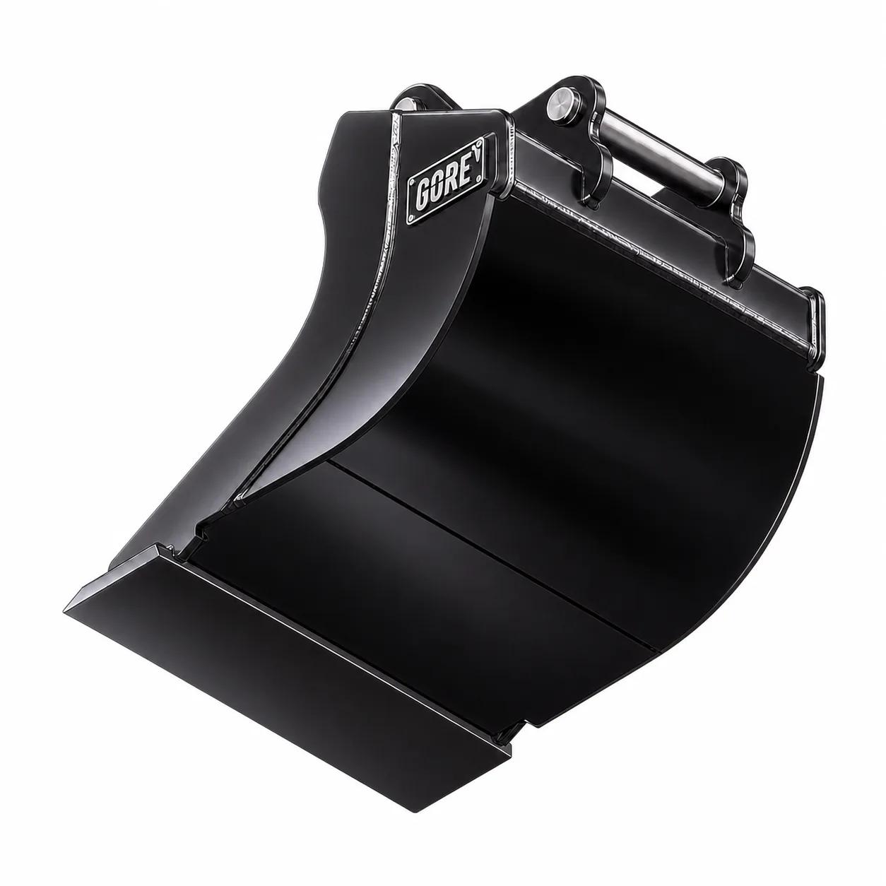 Smooth-Edge Digging Bucket S30/150, Seitenansicht. GORE bei Attachment Warehouse.