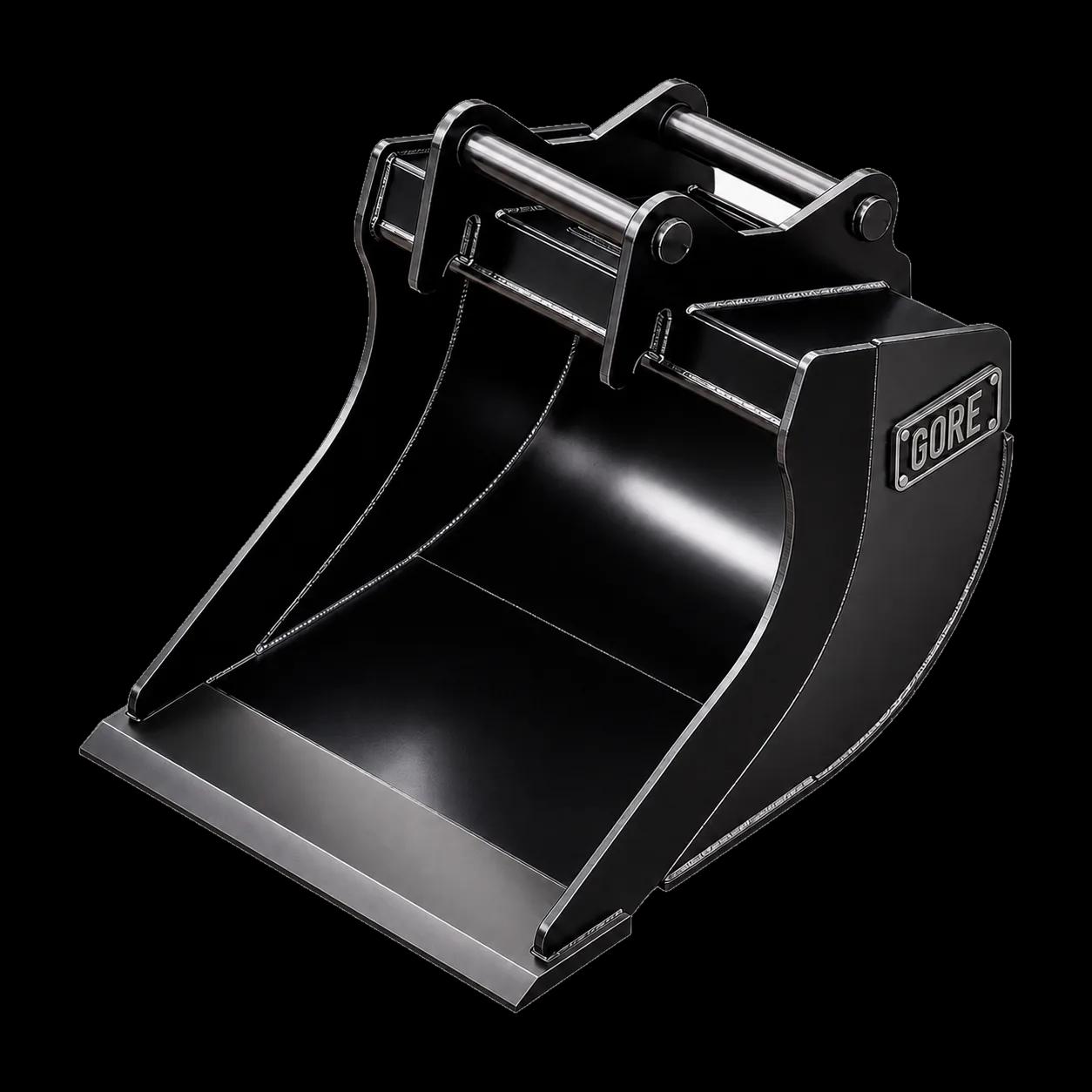 Smooth-Edge Digging Bucket S30/150, grävskopa till grävmaskin, fäste S30. GORE hos Attachment Warehouse.