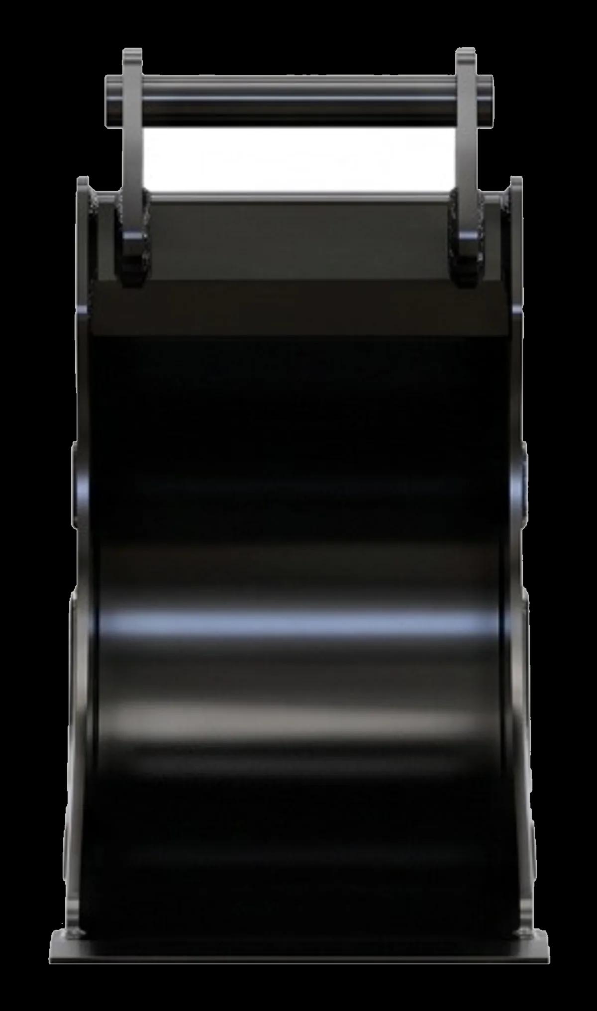 Cable Bucket S30/180, close-up of cutting edge and wear parts. GORE at Attachment Warehouse.