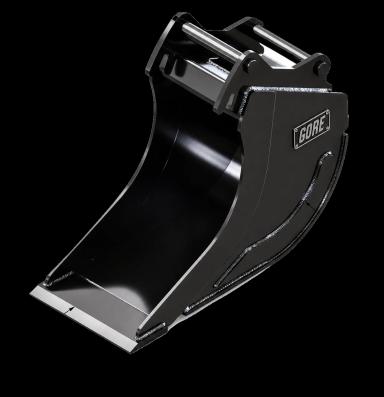 Cable Bucket S30/150, excavator bucket for excavators, S30 hitch. GORE at Attachment Warehouse.