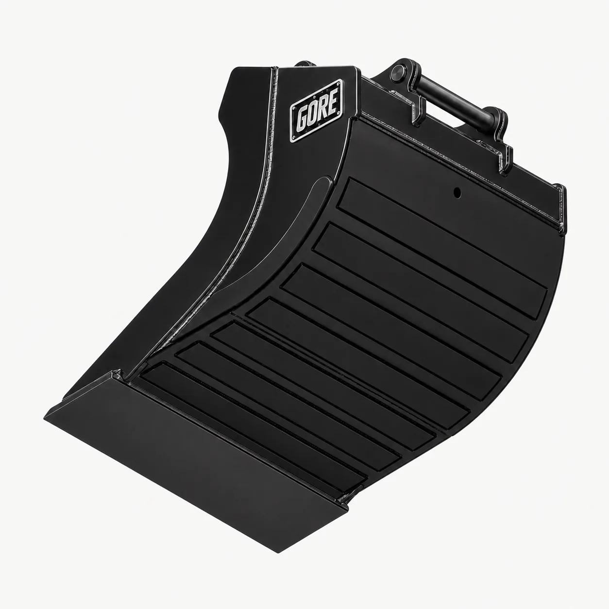 Smooth-Edge Digging Bucket S60, vista laterale. GORE su Attachment Warehouse.
