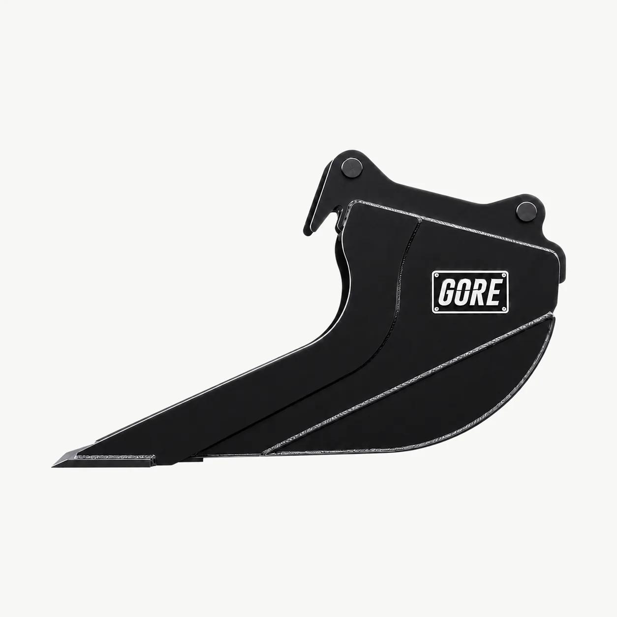 Grading Bucket S50, mount and coupling detail. GORE at Attachment Warehouse.