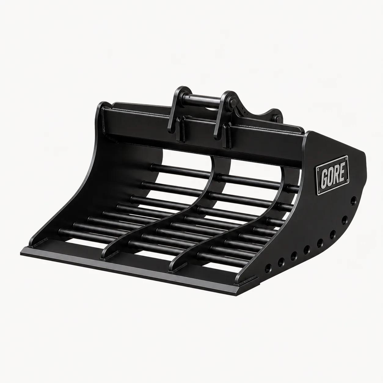 Skeleton Bucket S30/150, excavator bucket for excavators, S30 hitch. GORE at Attachment Warehouse.