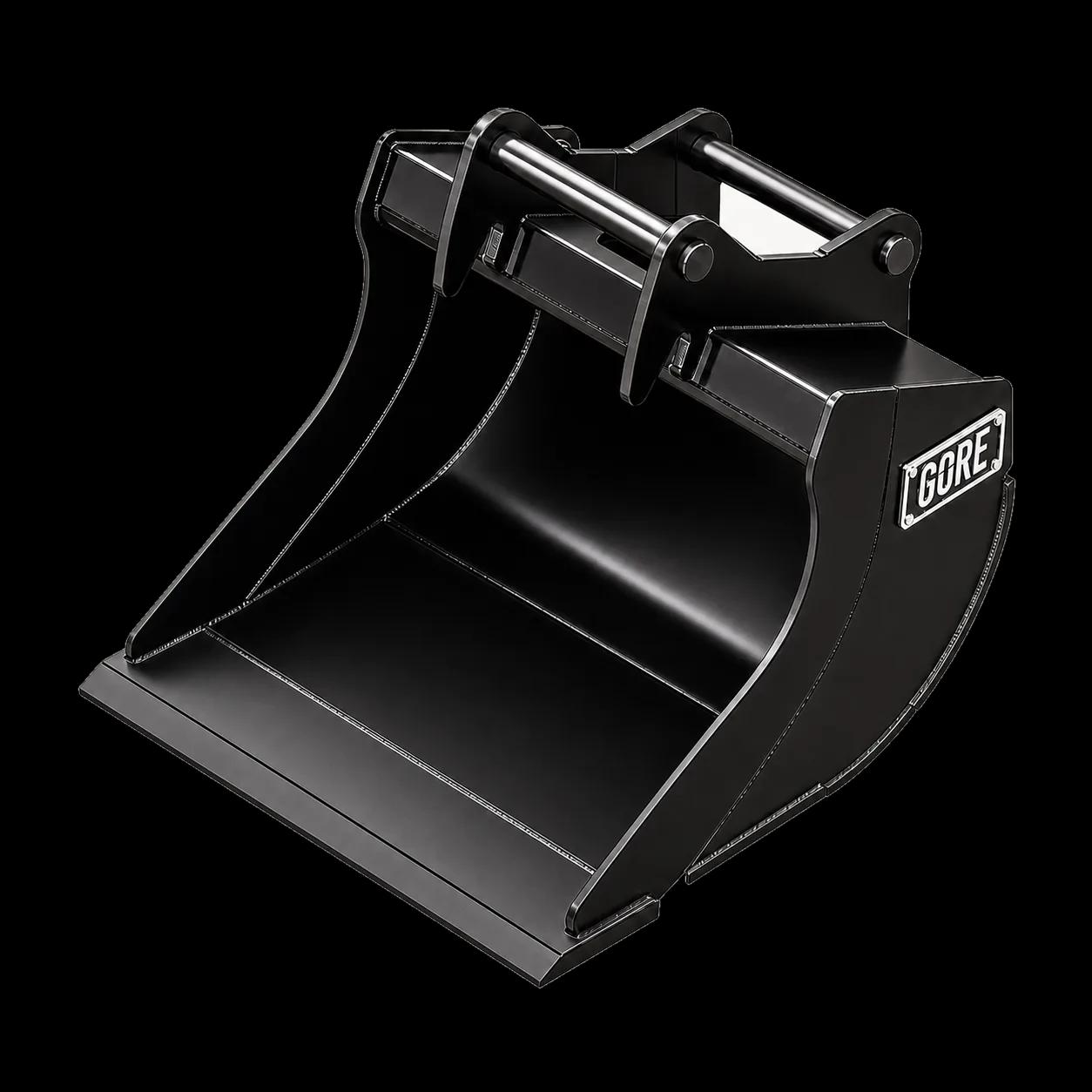 Smooth-Edge Digging Bucket S30/180, grävskopa till grävmaskin, fäste S30. GORE hos Attachment Warehouse.