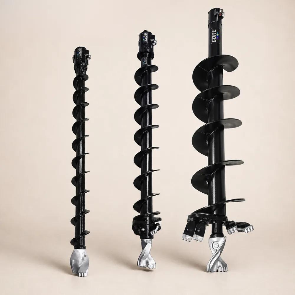 GORE Auger Package Small - 100+200+250mm S4, grävmaskinsredskap till grävmaskin. GORE hos Attachment Warehouse.
