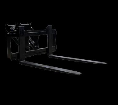 GORE Pallet Forks S30/180, pallet forks for excavators, S30 hitch. GORE at Attachment Warehouse.